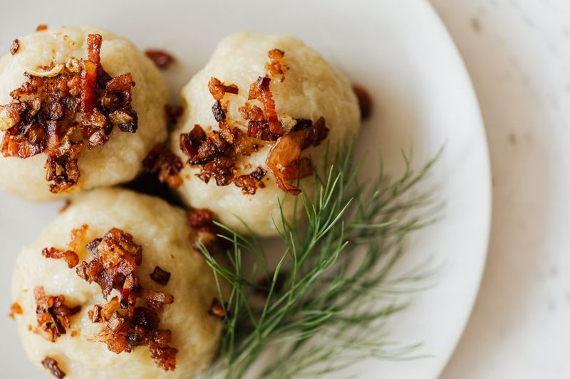 Pierogi z kozim serem